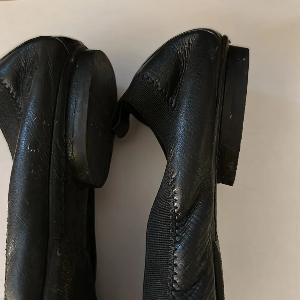 Chanel Black leather and patent ballet flats - Picture 7 of 7